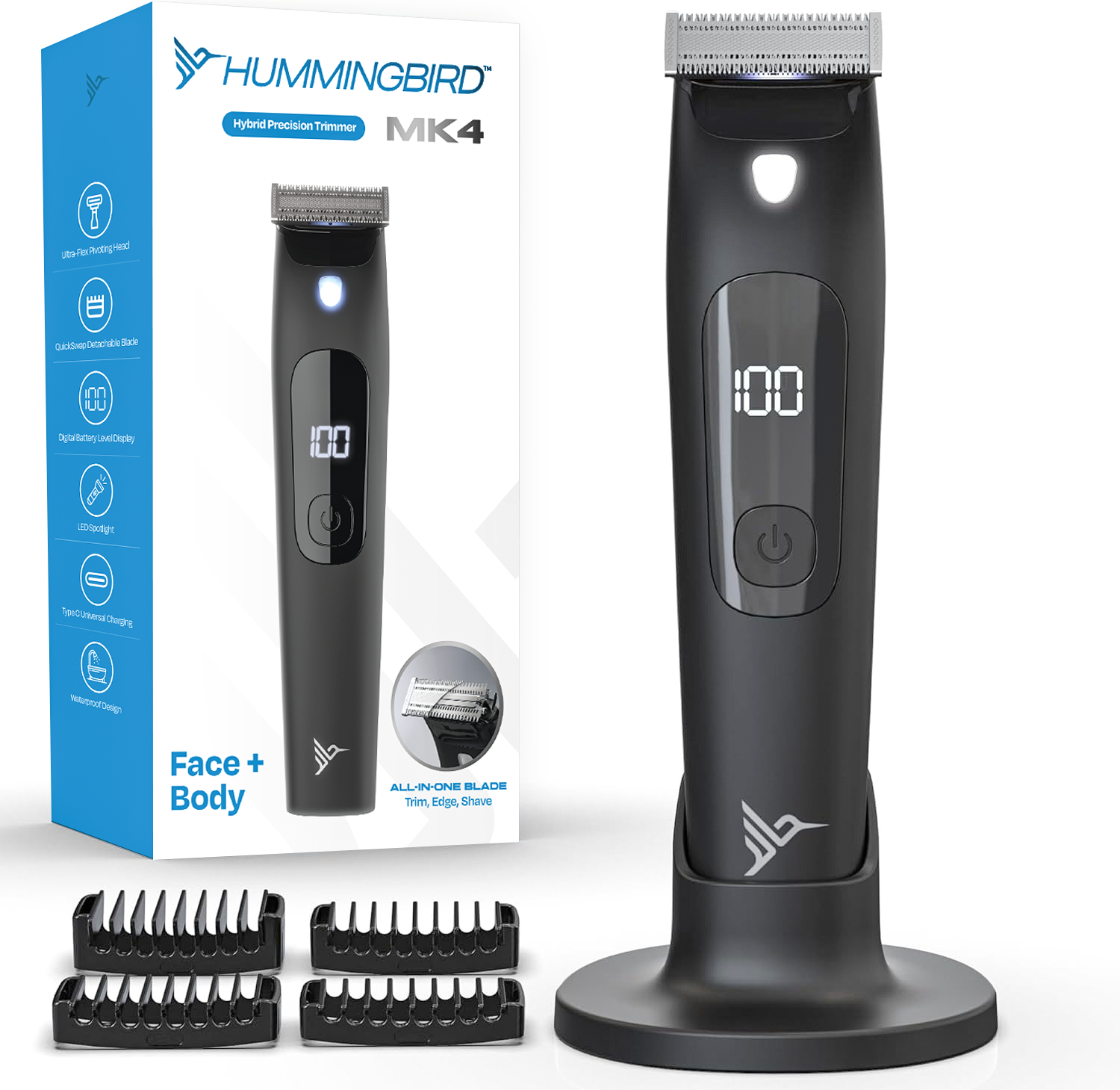 MK4 Hybrid Face & Body Hair Trimmer