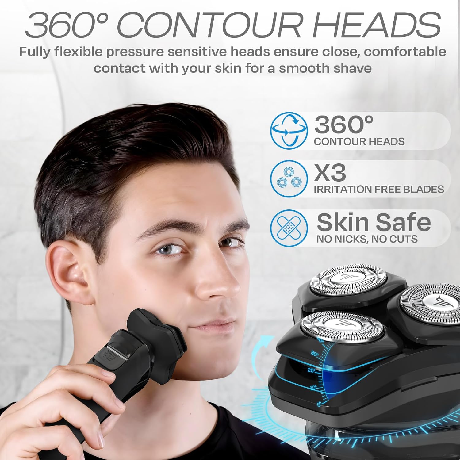 MK8 Premium Rotary Face Shaver