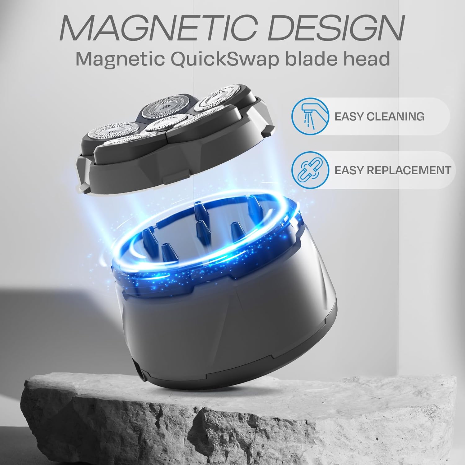 MK3 Stealth Edition – Premium Head Shaver