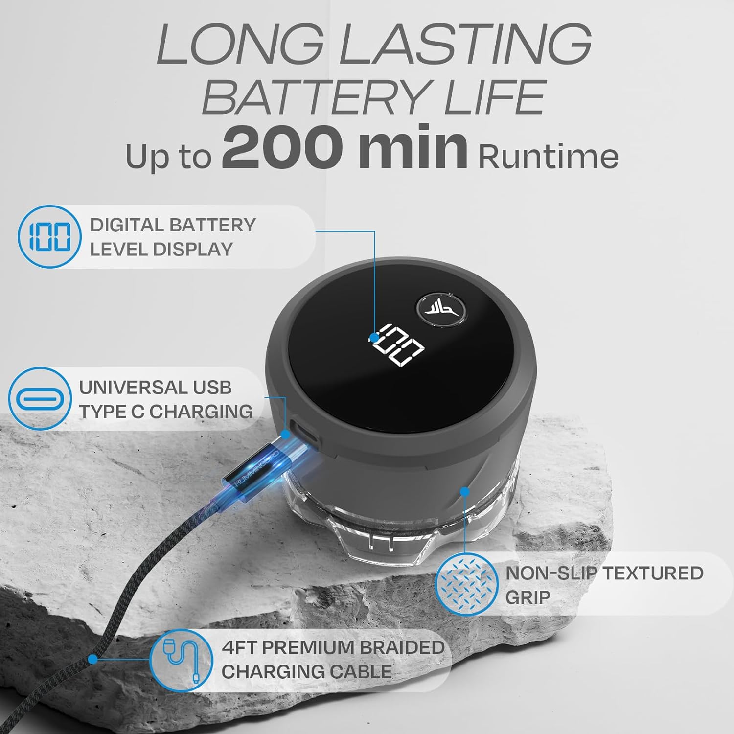 MK3 Stealth Edition – Premium Head Shaver
