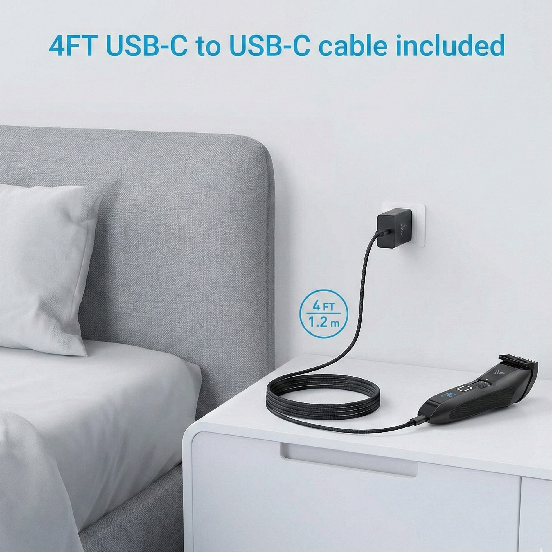 USB-C Power Adapter & Charging Cable