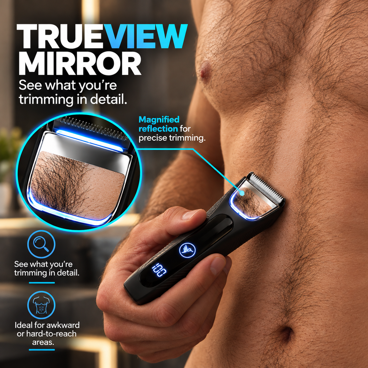 MK20 BodyMaster Groin & Body Hair Trimmer