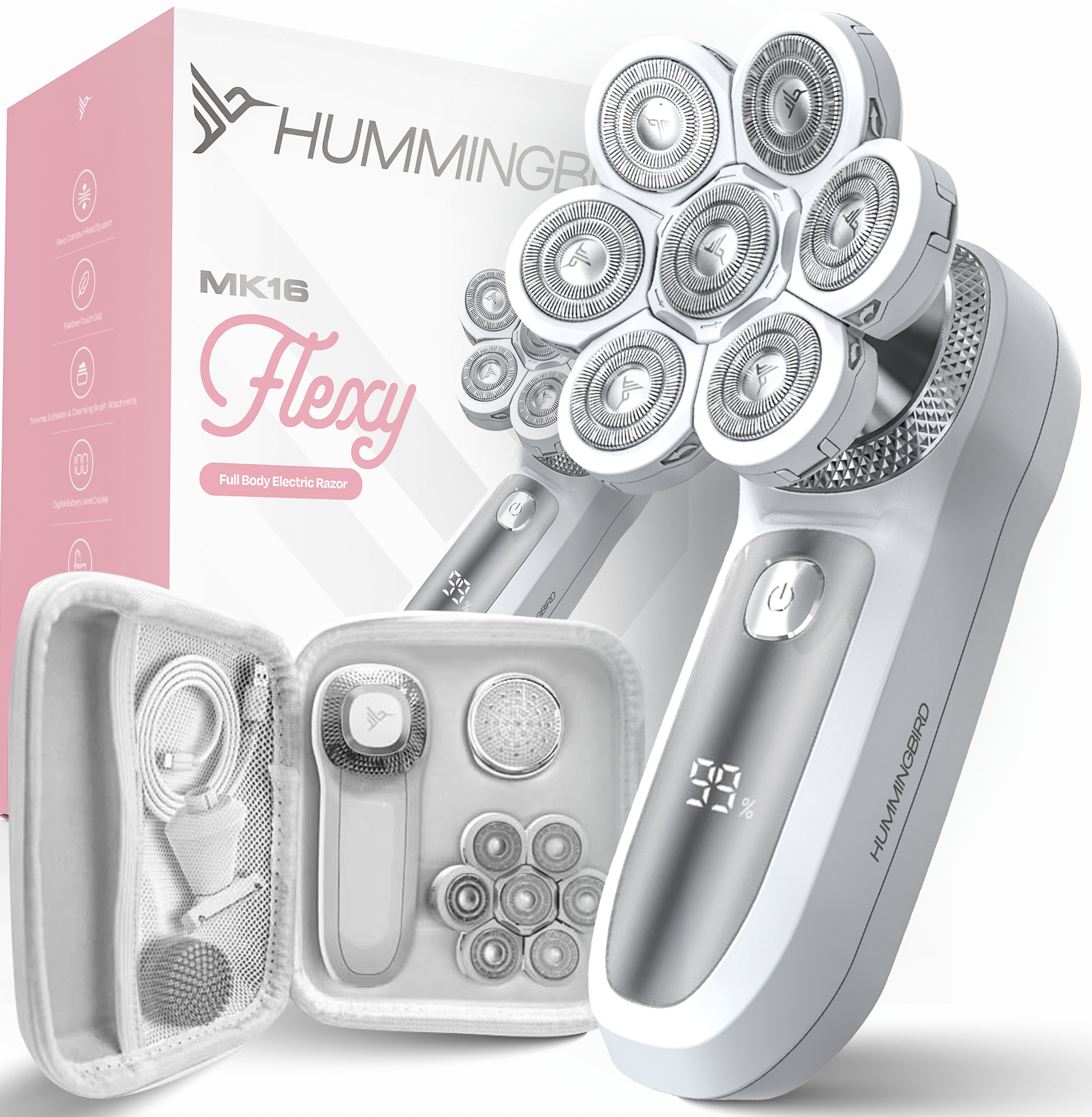 MK16 Flexy Electric Leg & Body Shaver for Women