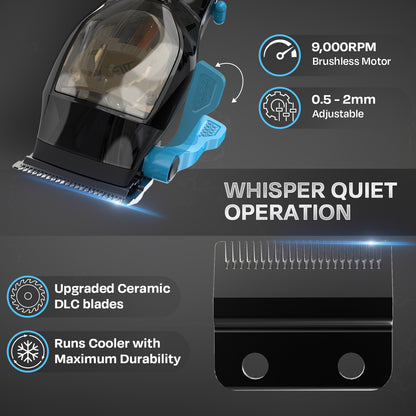 MK10 Pro Series Professional Cordless Hair Clipper Kit