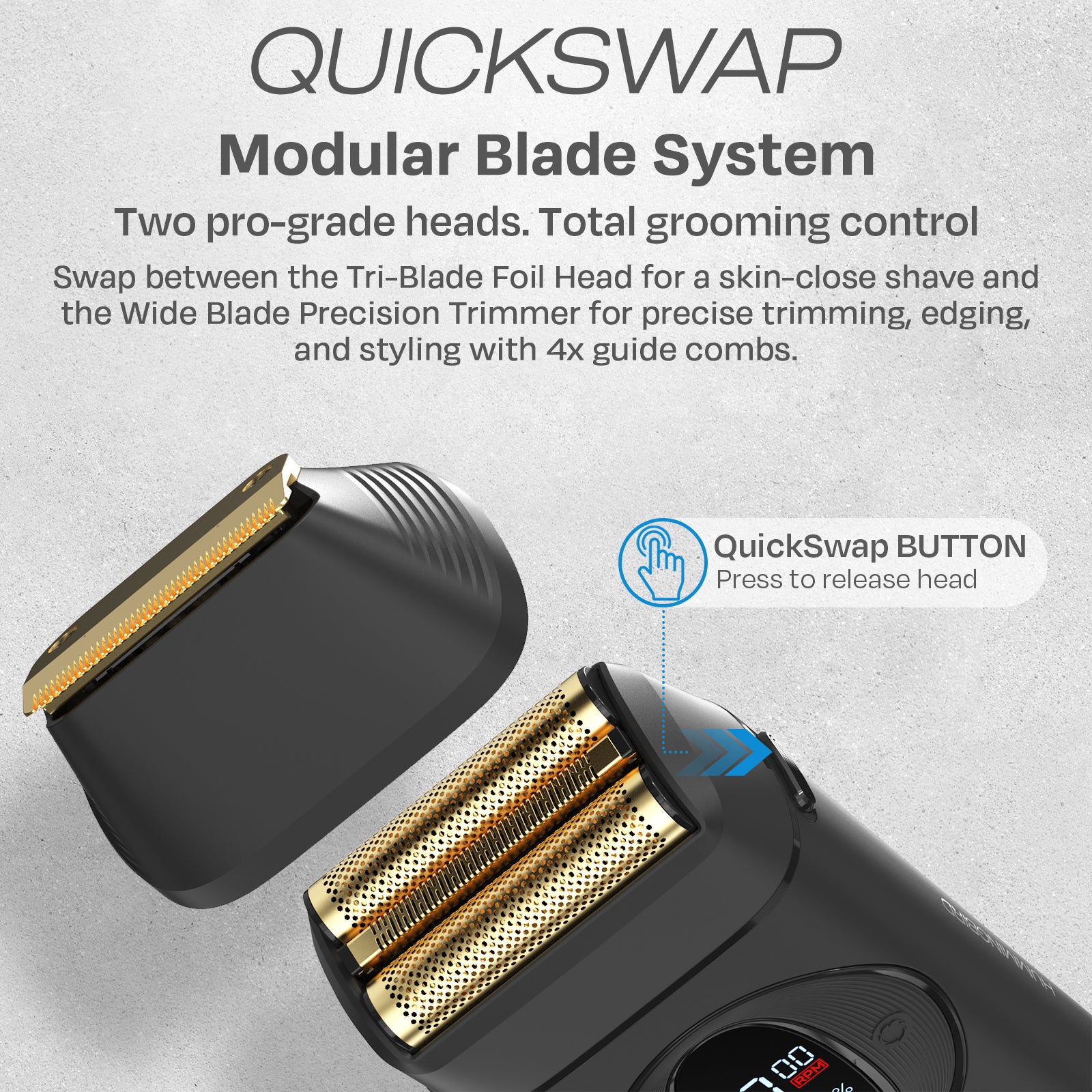MK17 DualPro QuickSwap Foil Blade Replacement – Hummingbird