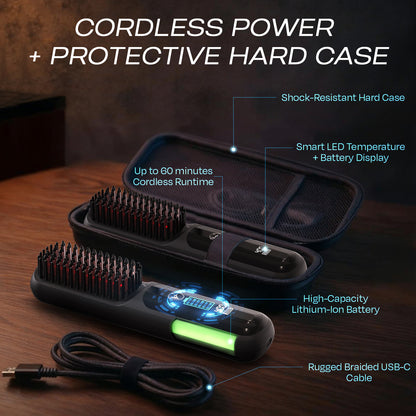 MK18 BeardBoss Cordless Beard Straightener