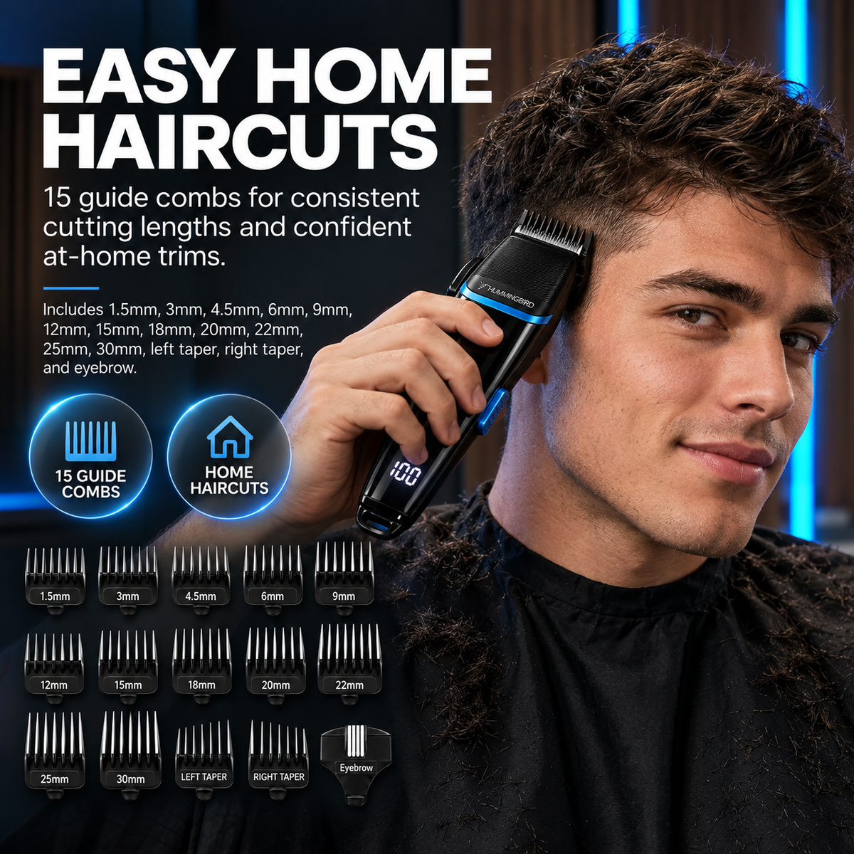 X10 HomePro 24-Piece Cordless Hair Clipper Kit