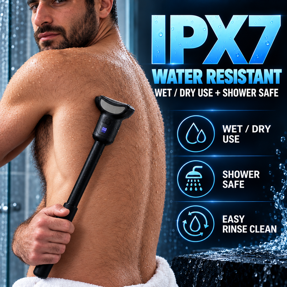 MK15 ReachPro Extendable Back & Body Shaver